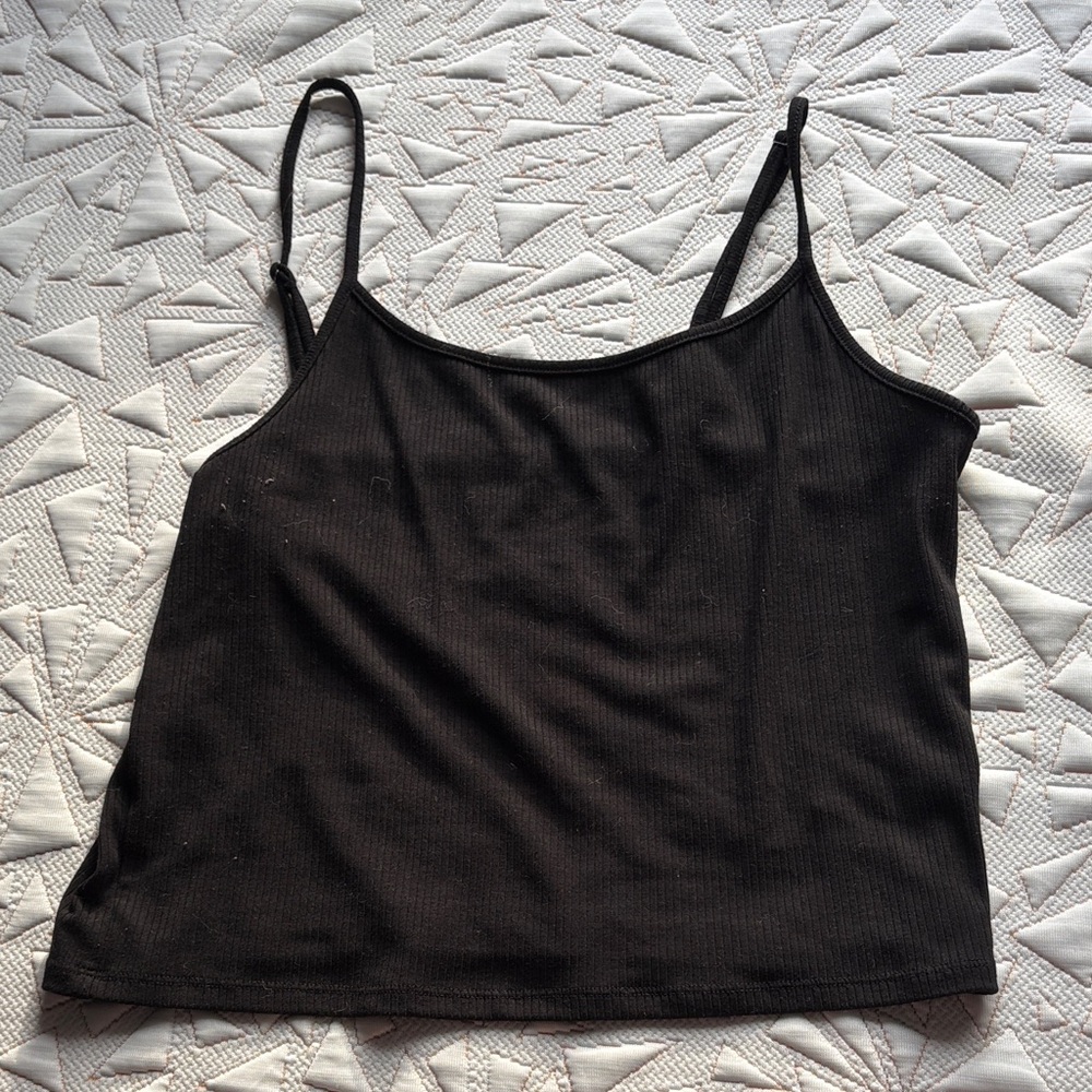 American Eagle Outfitters Black Tank Top